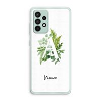 Green Brush: Samsung Galaxy A52s 5G Transparant Hoesje