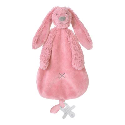 Happy Horse - Knuffeldoekje Rabbit Richie - Donkerroze