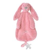 Happy Horse - Knuffeldoekje Rabbit Richie - Donkerroze