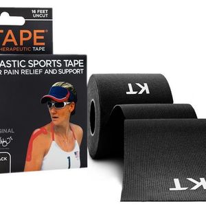 KT Tape Elastic Sports Tape Roll Zwart