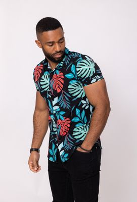 Hawaii Heren overhemd - Korte mouw - KD823-1