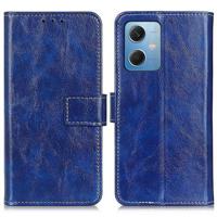 Xiaomi Redmi Note 12/Poco X5 Wallet Case met Magnetische Sluiting - Blauw