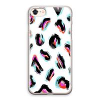 Cheetah color: iPhone 8 Transparant Hoesje