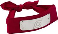 Naruto Shippuden Headband - Konoha (Red) Naruto Shippuden Headband - Konoha (Red)