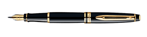 Vulpen Waterman Expert black lacquer GT medium