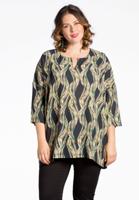Yoek Wijde tuniek LIANNE | Multi | Maat 58/60