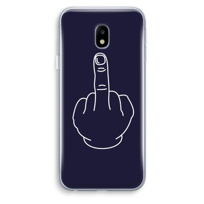 F**k U: Samsung Galaxy J3 (2017) Transparant Hoesje