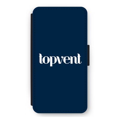 Topvent Navy: iPhone 11 Pro Max Flip Hoesje
