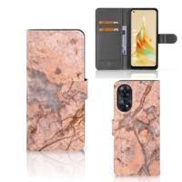 OPPO Reno8 T 4G | Bookcase | Marmer Oranje