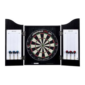 Abi Houten cnet met sisal dartbord incl. dartset