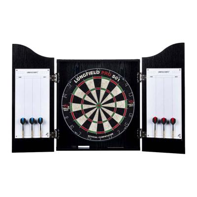 Abi Houten cnet met sisal dartbord incl. dartset