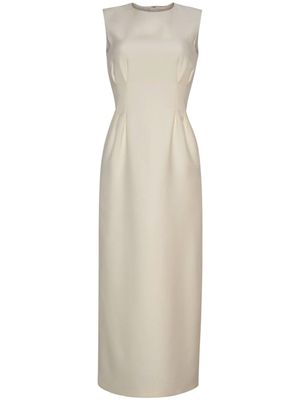 Adam Lippes robe Ophelia - Tons neutres