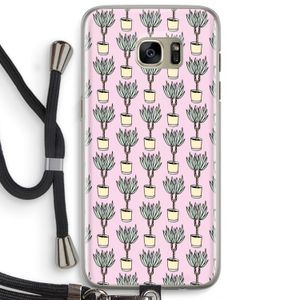 Boompje: Samsung Galaxy S7 Edge Transparant Hoesje met koord