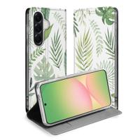Bookcase Samsung Galaxy A57 Leaves