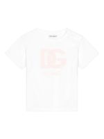 Dolce & Gabbana Kids t-shirt en coton à logo imprimé - Blanc - thumbnail