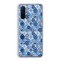 Blauw motief: OnePlus Nord CE 5G Transparant Hoesje