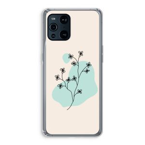 Love your petals: Oppo Find X3 Transparant Hoesje