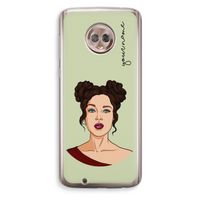 Pop-Art Creator: Motorola Moto G6 Transparant Hoesje Pop-Art Creator: Motorola Moto G6 Transparant Hoesje