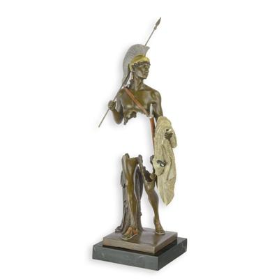 A BRONZE SCULPTURE OF JASON WITH THE GOLDEN FLEECE