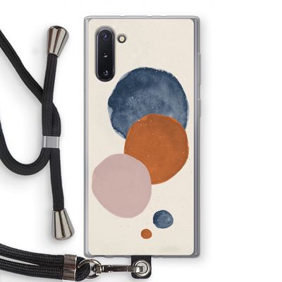 Geo #4: Samsung Galaxy Note 10 Transparant Hoesje met koord