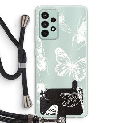 Tiny Bugs: Samsung Galaxy A52s 5G Transparant Hoesje met koord