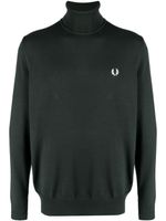 Fred Perry pull à logo brodé - Vert