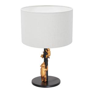 Anne Lighting Animaux tafellamp crème metaal 40 cm hoog