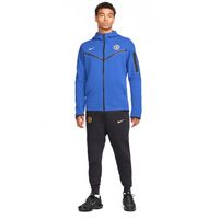 Nike Chelsea Tech Fleece Trainingspak 2023-2024 Blauw Zwart Goud - thumbnail