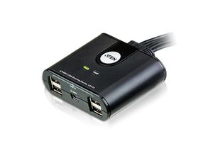 ATEN 4-poorts USB 2.0-switch voor randapparatuur