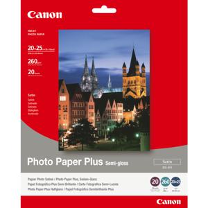 Canon Fotopapier Plus SG-201 (20x25) fotopapier 20x25 (20 vel), 260 g/qm