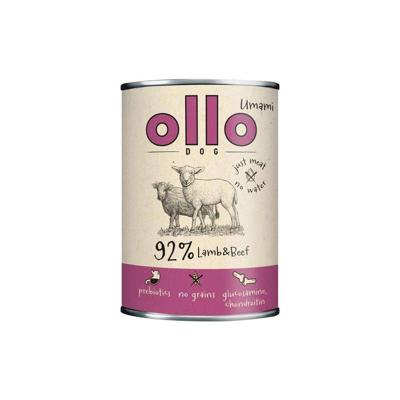 OLLO Umami Lamb and beef - natvoer voor honden - 850g