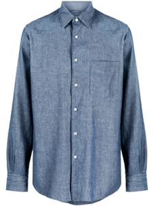 ASPESI chemise en jean - Bleu