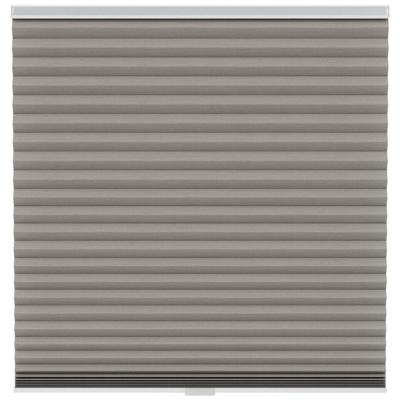 Leen Bakker - Fenstr Plisségordijn Chicago Dubbel 45mm Lichtdoorlatend - (30024) - Polyester - Taupe - 120x10x10 Cm