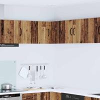 Keukenkast aan de muur Oud Hout 57 x 57 x 40 cm Bewerkt hout Keukenkast aan de muur Oud Hout 57 x 57 x 40 cm Bewerkt hout