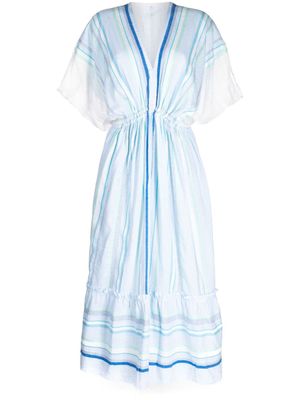 lemlem robe Ruki à rayures - Bleu