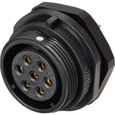 Weipu SP2112 / S 7 Ronde connector Bus, inbouw Totaal aantal polen: 7 Serie (ronde connectoren): SP21 1 stuk(s)