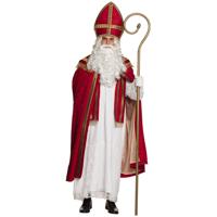 Budget Sinterklaas verkleedkleding kostuum voor volwassenen - Sinterklaaspak Budget Sinterklaas verkleedkleding kostuum voor volwassenen - Sinterklaaspak