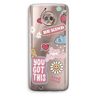 Positivity: Motorola Moto G6 Transparant Hoesje