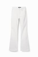 Lange flared jeans - WHITE - 42