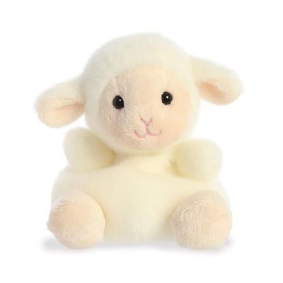 Pluche dieren knuffels schaap/lammetje van 13 cm
