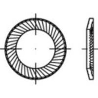 Grendeltandschijven 8 mm 13 mm Verenstaal Verzinkt 250 stuk(s) 159354