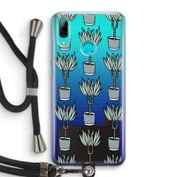 Boompje: Huawei P Smart (2019) Transparant Hoesje met koord
