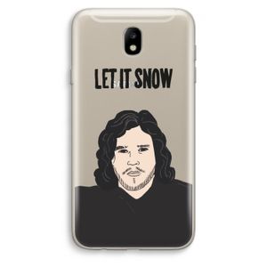Let It Snow: Samsung Galaxy J7 (2017) Transparant Hoesje