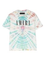 AMIRI KIDS t-shirt en coton à imprimé tie dye - Blanc