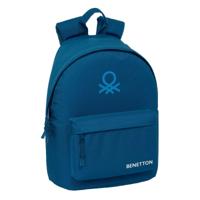 Schoolrugzak Benetton benetton basics Marineblauw 31 x 41 x 16 cm
