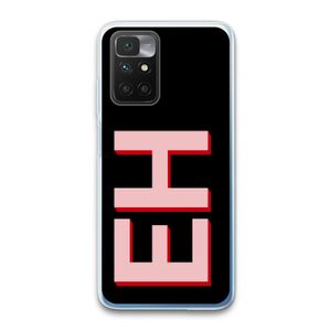 Monogram: Xiaomi Redmi 10 Transparant Hoesje
