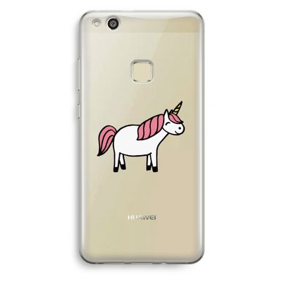Eenhoorn: Huawei Ascend P10 Lite Transparant Hoesje