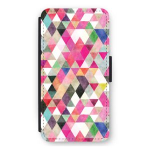 Gekleurde driehoekjes: iPhone 11 Pro Max Flip Hoesje