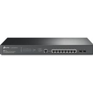 TP-LINK TL-SG3210XHP-M2 netwerk-switch Managed L2+ 2.5G Ethernet (100/1000/2500) Zwart