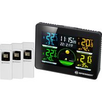 Bresser Optik Thermo Hygro Quadro NLX Thermo- en hygrometer Zwart - thumbnail